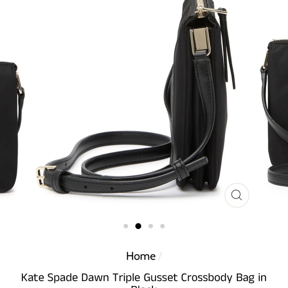 NWT Kate Spade triple gusset crossbody dawn - Picture 2 of 10